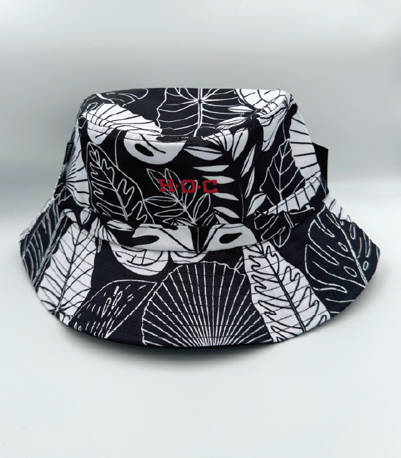 HOC - Leaf Pattern Bucket Hat