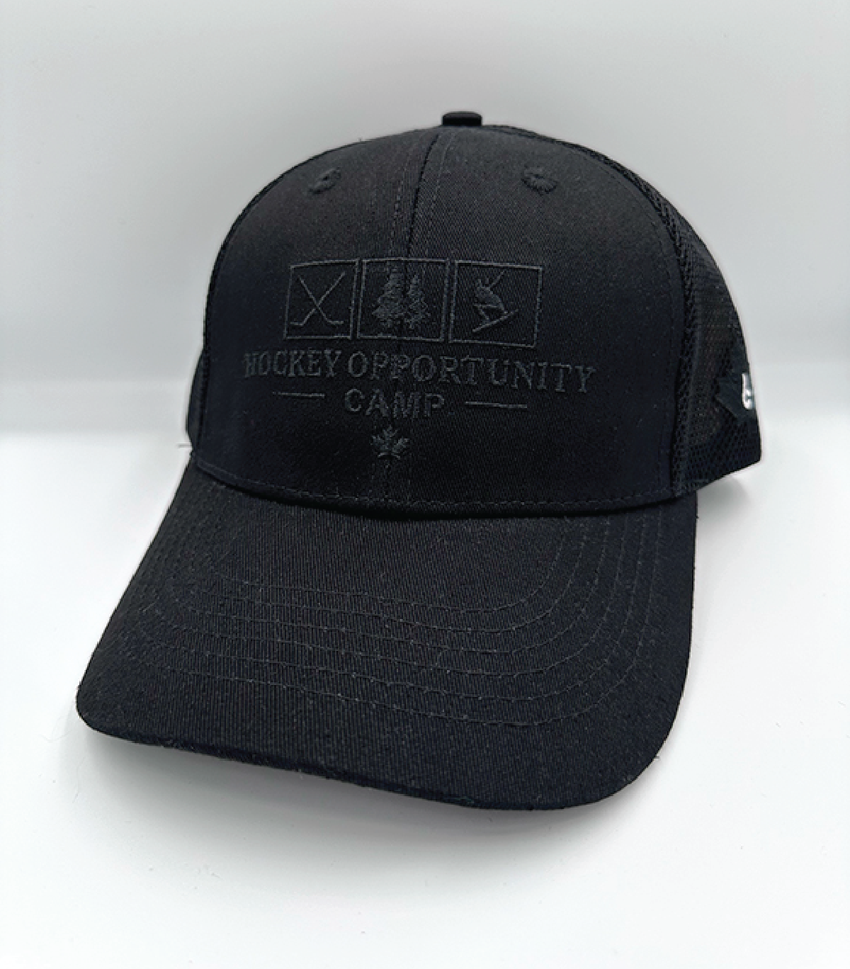 HOC - Black Mesh Back Hat