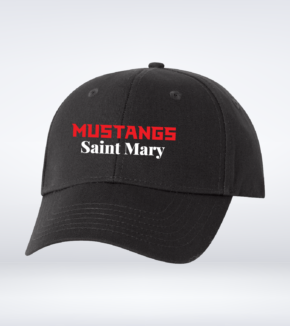 Mustangs - Chino Cap - Black