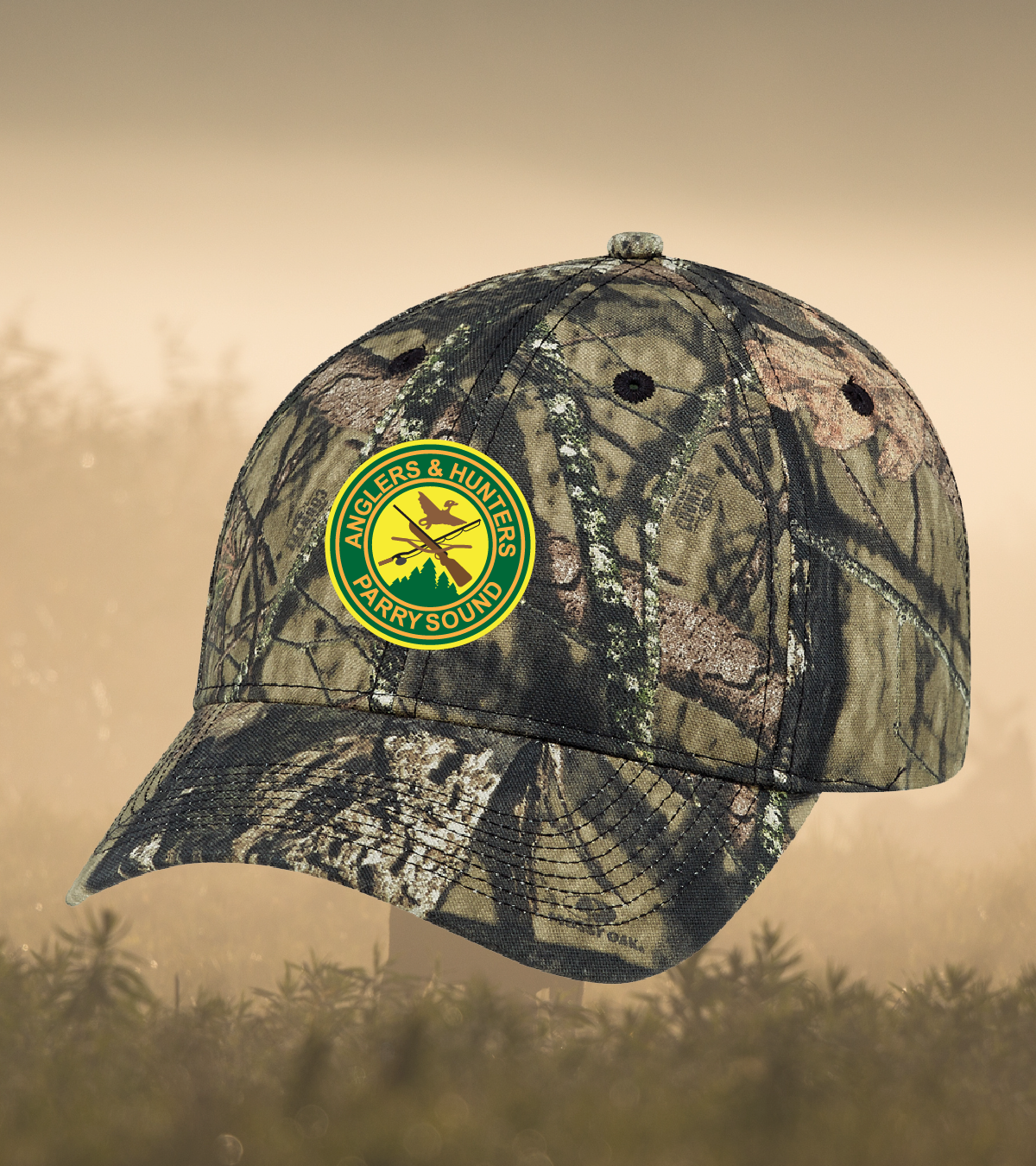 PSAH - 6Y630M - Brushed Polycotton - Mossy Oak