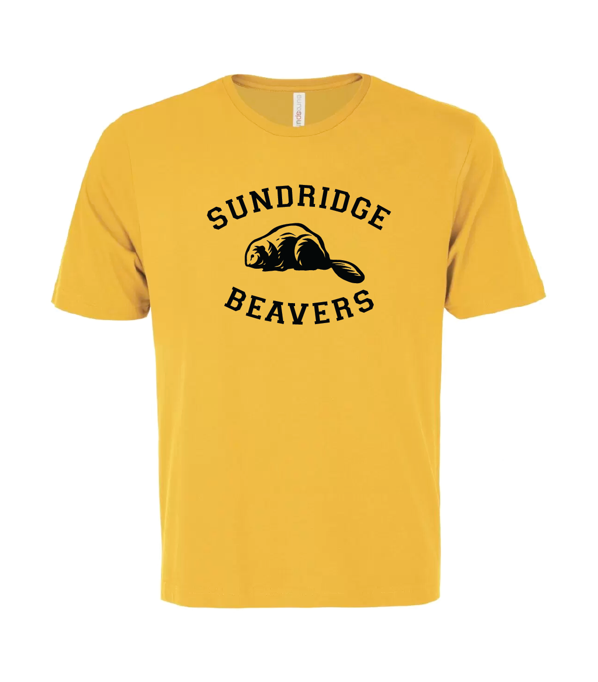 Sundridge Beavers - Gold - Adult T-Shirt