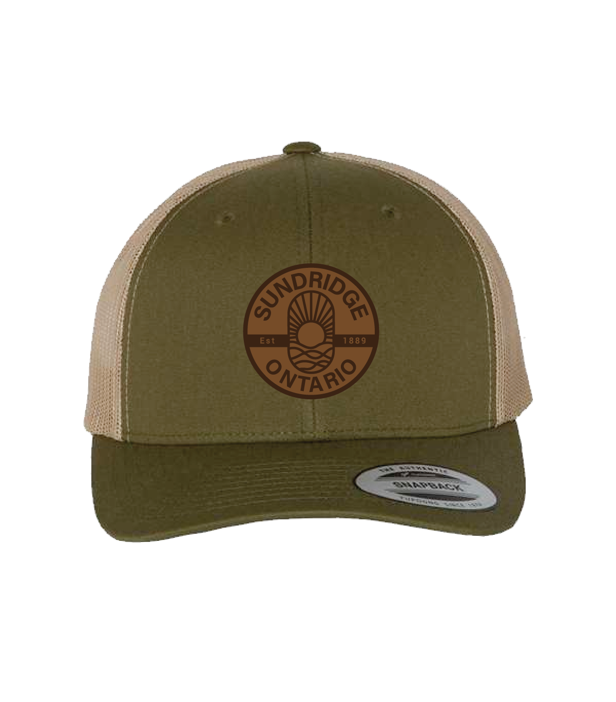 Sundridge Trucker Hat - Moss/Khaki