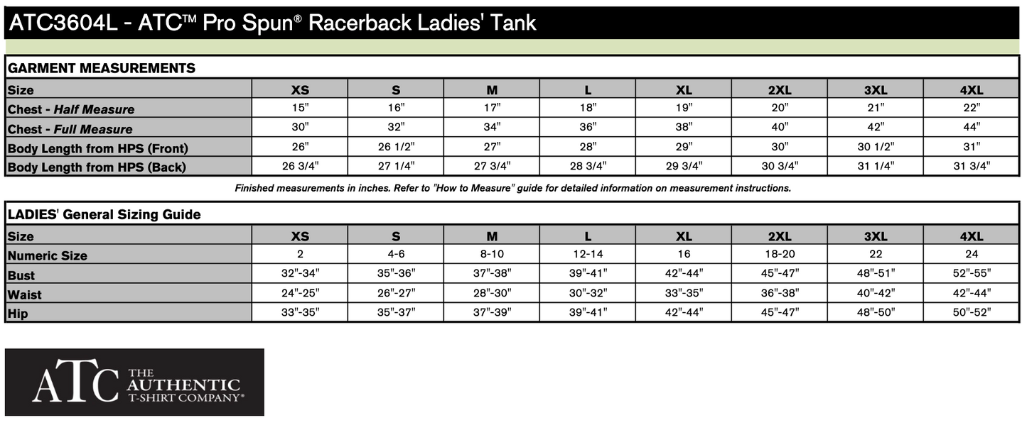 Gazelles - Racerback Ladies Tank - Black