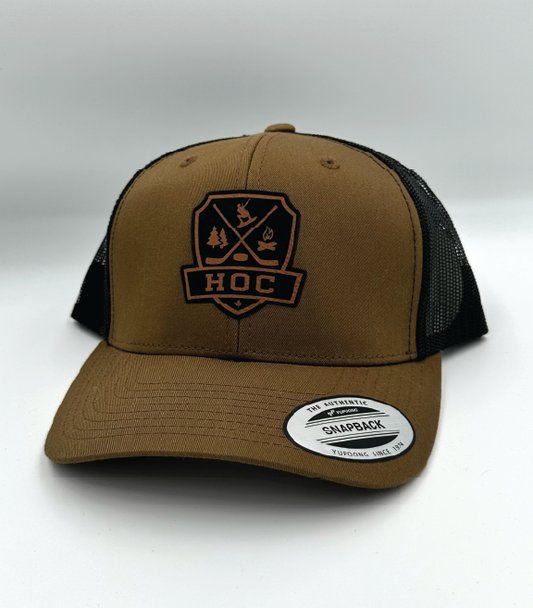 HOC - Trucker Cap - Coyote Brown/Black