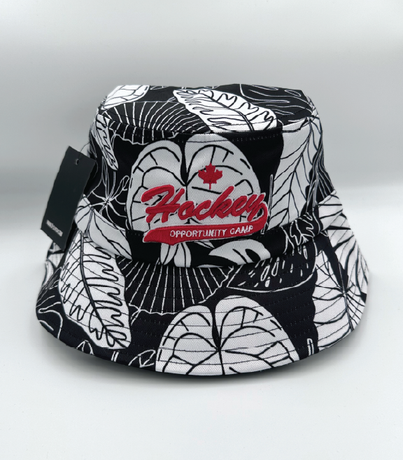 HOC - Leaf Pattern Bucket Hat