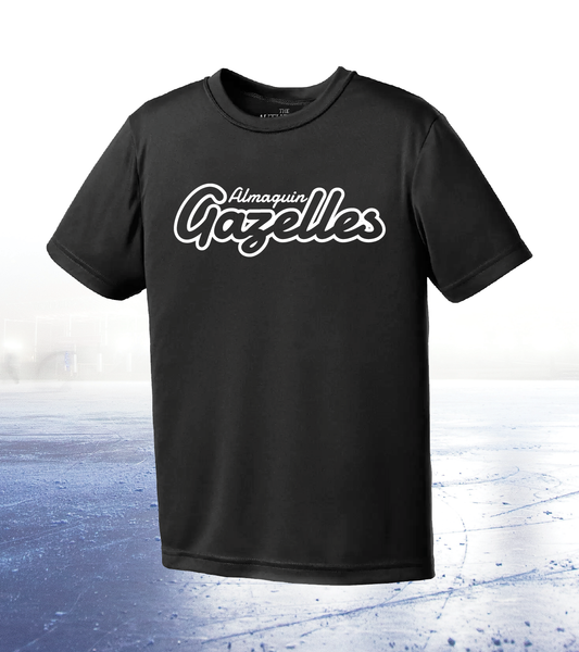 Gazelles - Adult - Performance T-Shirt - Black