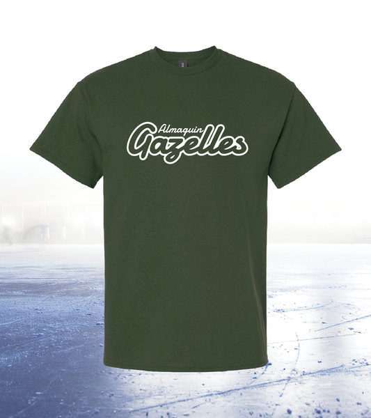 Gazelles - Adult - Cotton T-Shirt - Forest