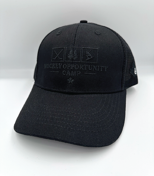 HOC - Black Mesh Back Hat