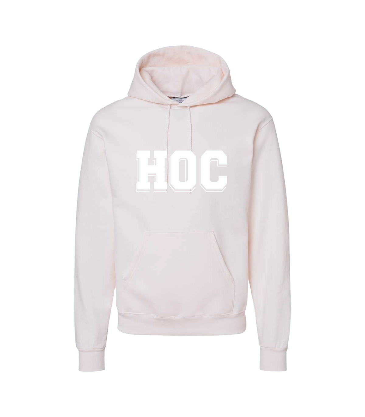 HOC - Adult Champion Hoodie - Body Blush (Wh/Wh)