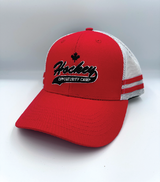 HOC - Red Mesh Back Hat