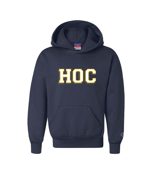 HOC - YOUTH Champion Hoodie - Navy