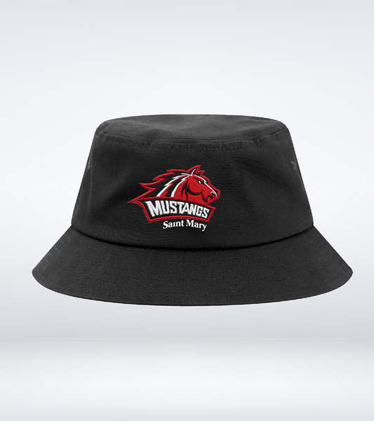 Mustangs - Twill Bucket Hat - Black