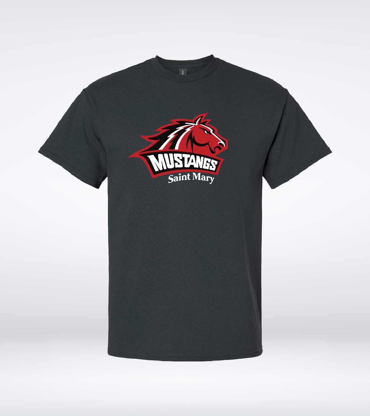 Mustangs - Adult T-Shirt - Black