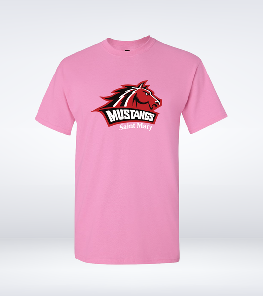 Mustangs - Adult T-Shirt - Azalea