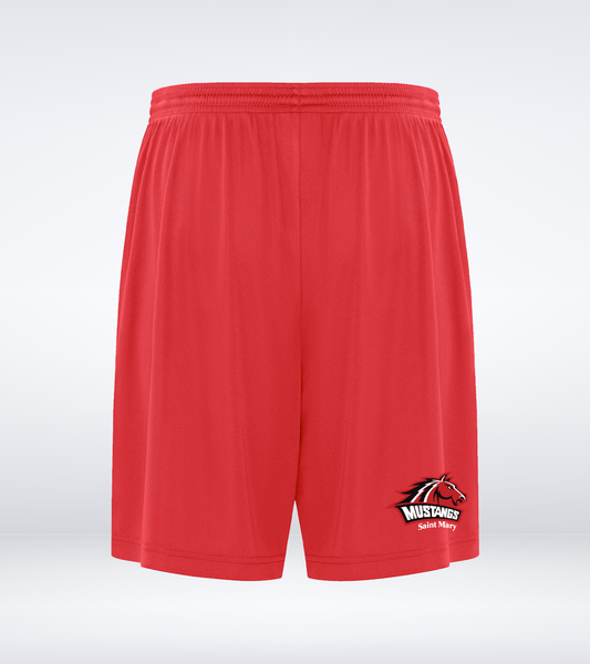 Mustangs - Adult - ProTeam Shorts - Red