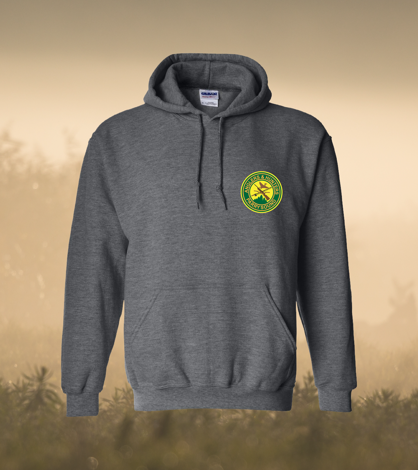 PSAH - Adult - Hooded Sweatshirt - Dark Heather