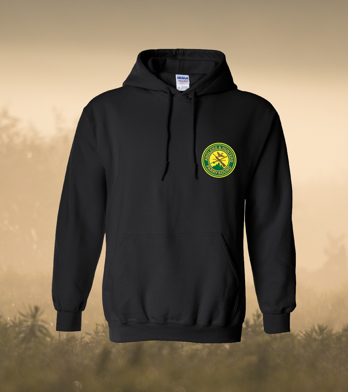 PSAH - Adult - Hooded Sweatshirt - Black