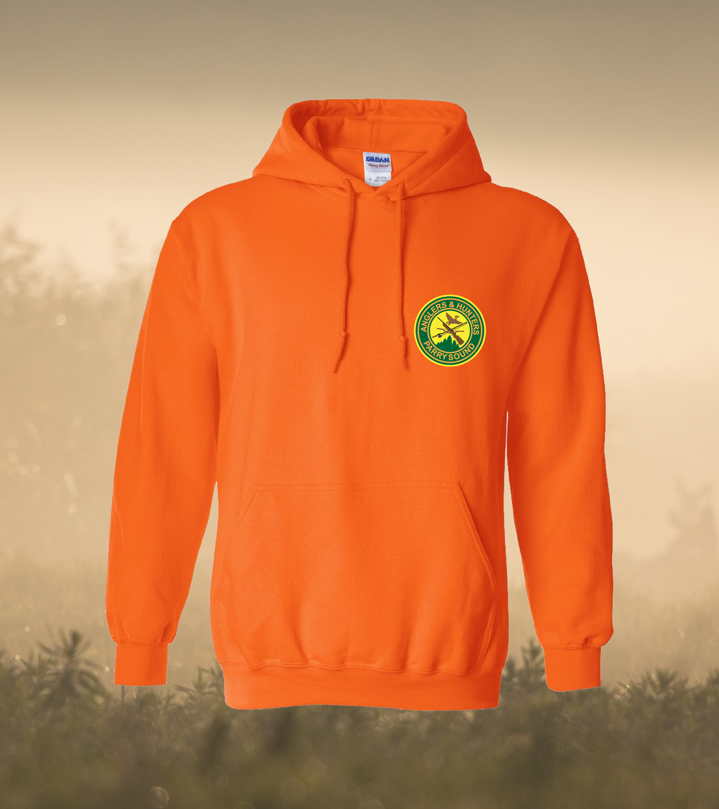 PSAH - Adult - Hooded Sweatshirt - Safety Orange