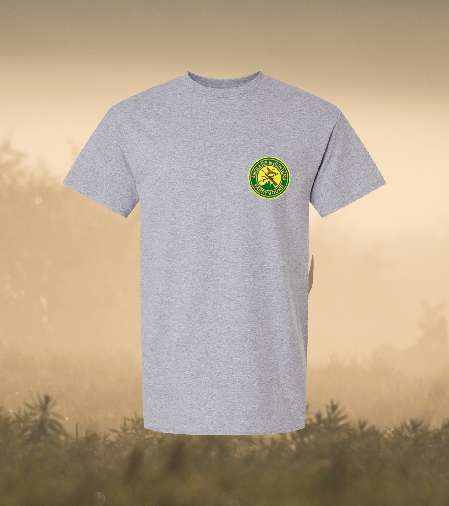 PSAH - Adult T-Shirt - Sport Grey