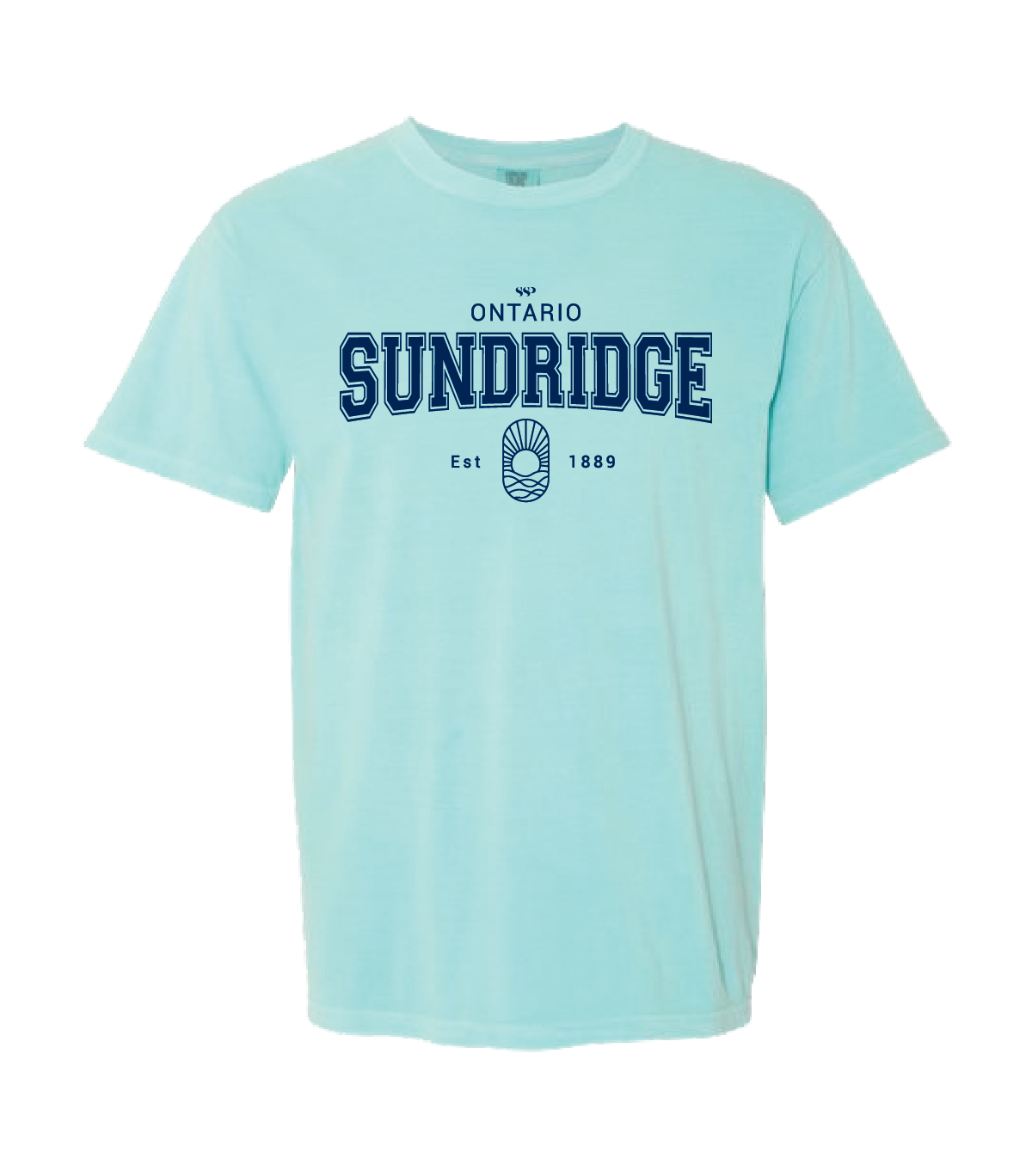 Sundridge Varsity - Chalky Mint - Adult T-Shirt