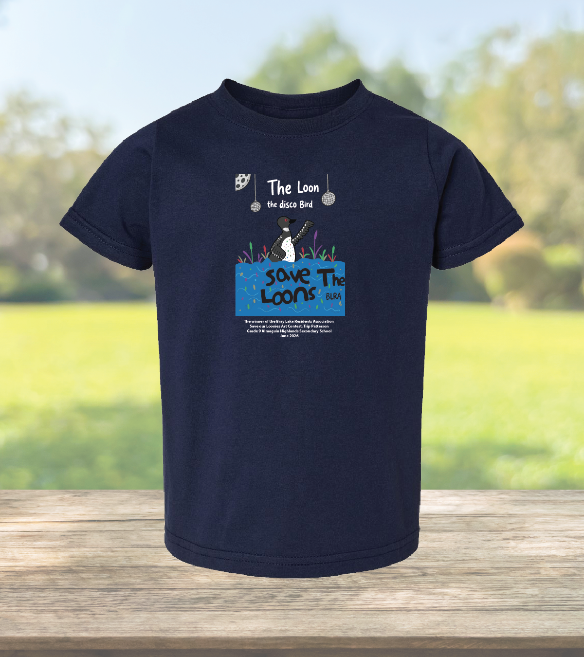 Save Our Loonies - TODDLER T-Shirt - Navy