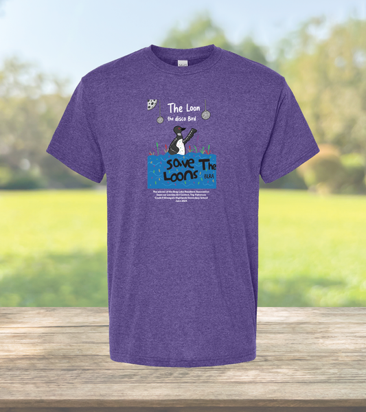 Save Our Loonies - YOUTH T-Shirt - Heather Purple